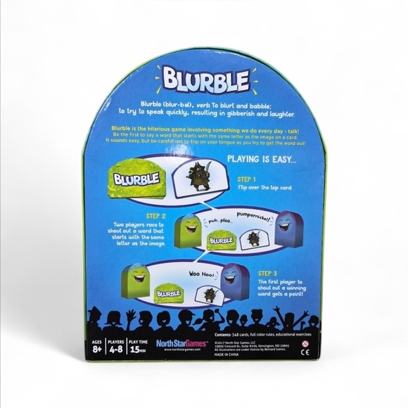 Blurble Card Game New In Box - Picture 2 of 6